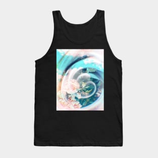Spiral of Flowers Tank Top